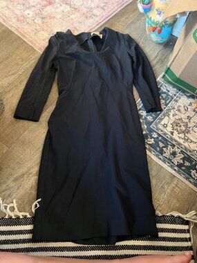 MM Lafleur navy dress size‎ 0
